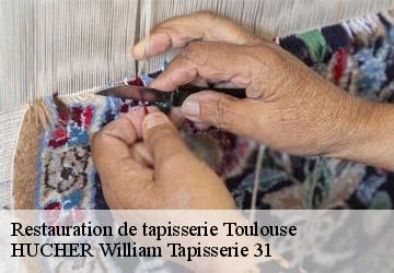 Restauration de tapisserie  toulouse-31000 HUCHER William Tapisserie 31