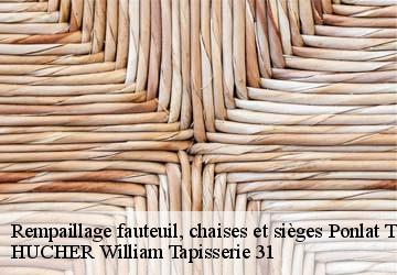 Rempaillage fauteuil, chaises et sièges  ponlat-taillebourg-31210 HUCHER William Tapisserie 31