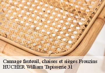 Cannage fauteuil, chaises et sièges  frouzins-31270 HUCHER William Tapisserie 31