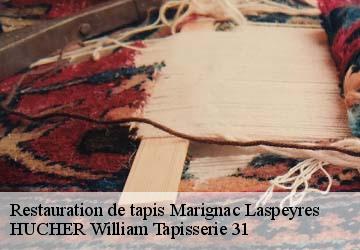 Restauration de tapis  marignac-laspeyres-31220 HUCHER William Tapisserie 31