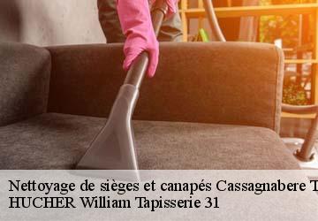 Nettoyage de sièges et canapés  cassagnabere-tournas-31420 HUCHER William Tapisserie 31