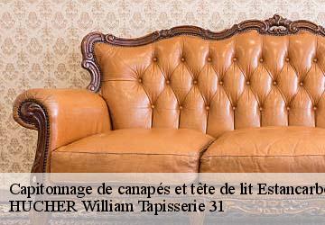 Capitonnage de canapés et tête de lit  estancarbon-31800 HUCHER William Tapisserie 31